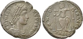 THEODOSIUS I (379-395). Ae. Aquileia.