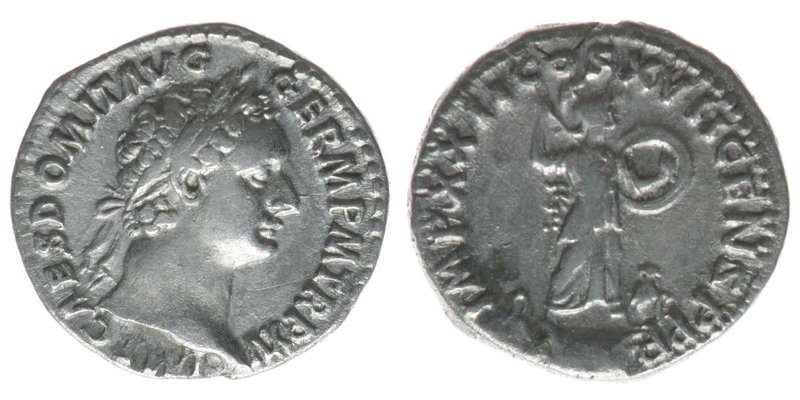 ROM  Kaiserzeit Domitianus 81-96
 Denar

IMP CAES DOMIT AVG GERM PM TR P XV / IM...