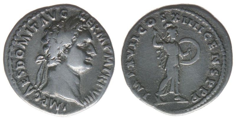 ROM Kaiserzeit Domitianus 81-96
Denar
IMP CAES DOMIT AVG GERM PM TR P VIII / IMP...