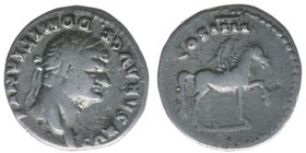 ROM Kaiserzeit Domitianus 81-96
Denar
CAESAR AVG F DOMITIANVS / COS IIII
Pegasos
Kampmann 24.8.3, 3,37 Gramm, ss
