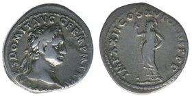 ROM Kaiserzeit 
Domitianus 81-96
Denar
3,33 Gramm, ss