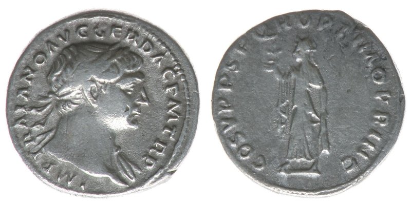 ROM Kaiserzeit
Traianus 98-117
Denar
IMP TRAIANO AVG GER DAC PM TR P / COS V P P...