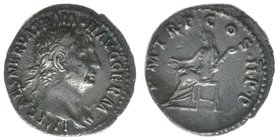 ROM Kaiserzeit 
Traianus 98-117
Denar
IMP CAES NERVA TRAIAN AVG GERM / P M TR P COS II P P 
3,11 Gramm, ss+