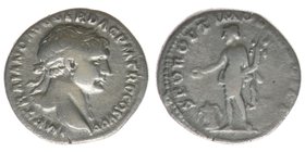 ROM Kaiserzeit Traianus 98-117

Denar
IMP TRAIANO AVG GER DAC PM TR P COS V P P / SPQR OPTIMO PRINCIPI
2,87 Gramm, ss