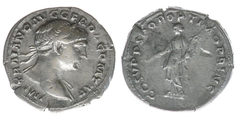 ROM Kaiserzeit Traianus 98-117

Denar
IMP TRAIANO AVG GER DAC PM TR P / COS V P ...