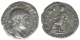 ROM Kaiserzeit Hadrianus 117-138

Denar

3,04 Gramm, ss