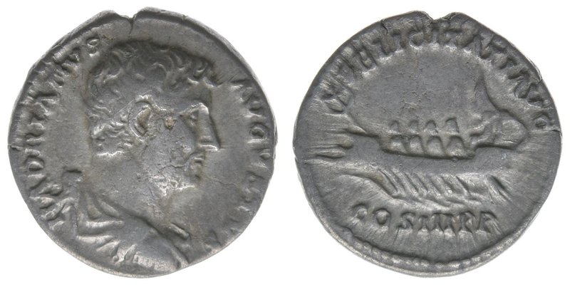 ROM Kaiserzeit
Hadrianus 117-138
Denar
HADRIANVS AVGVSTVS / FELICITATI AVG - COS...