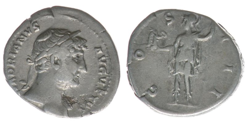 ROM Kaiserzeit Hadrianus 117-138

Denar
HADRIANVS AVGVSTVS / COS III
Hadrian ein...
