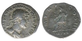ROM Kaiserzeit 
Hadrianus 117-138
Denar 
2,68 Gramm, ss