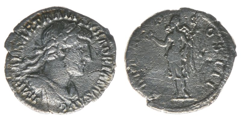 ROM Kaiserzeit
 Hadrianus 117-138
Quinar
sehr selten, 1,04 Gramm, ss