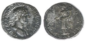 ROM Kaiserzeit
Hadrianus 117-138
Denar
2,66 Gramm, ss