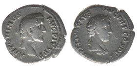 ROM Kaiserzeit Antoninus Pius 138-161 mit Marcus Aurelius als Caesar 139-161
Denar

ANTONINVS AVG PIVS P P / AVRELIVS CAES AVG P II F COS DES
Kopf des...