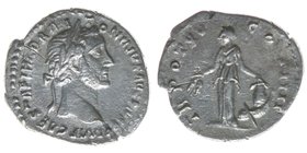 ROM Kaiserzeit 
Antoninus Pius 138-161
Denar
IMP CAES T AEL HADR ANTONINVS AVG PIVS P P / TR POT XV COS IIII
2,84 Gramm, ss