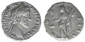 ROM Kaiserzeit Antoninus Pius 138-161

Denar
ANTONINVS AVG PIVS P F TR P XVI / COS IIII
2,90 Gramm, ss
