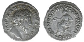 ROM Kaiserzeit
Marcus Aurelius 161-180
Denar
IMP M ANTONINVS AVG / CONCORD AVG TR P XVII COS III
3 Gramm, ss/vz, Kampmann 37.107