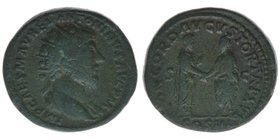 ROM Kaiserzeit 
Marcus Aurelius 161-180

Dupondius
IMP CAES M AVREL ANTONINVS AVG P M / CONCORD AVGVSTOR TR P XVI - S C
Aurelius und Venus im Handschl...