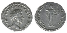 ROM Kaiserzeit
Marcus Aurelius 139-180

Denar
AVRELIVS CAES AVG PII F / TR POT XIIII COS II
Kampmann 37.38, 3,45 Gramm, ss/vz