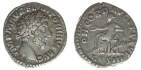 ROM Kaiserzeit Marcus Aurelius 161-180
Denar

IMP M AVREL ANTONINVS AVG / CONCORD AVG TR P XVI COS III
3,32 Gramm, ss+