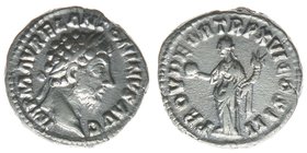 ROM Kaiserzeit Marcus Aurelius 161-180
Denar

IMP M AVREL ANTONINVS AVG / PROV DEOR TR P XVI COS III
Providentia nach links stehend
Kampmann 37.136.2,...