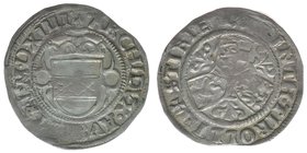 RDR Österreich Habsburg
Maximilian I.

1/2 Batzen 1514
2.05 Gramm, ss++
