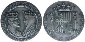 Medaillen
Kaiser Carl V. und Ioanna
Medaille 1967
Barcelona
74,68 Gramm, stfr