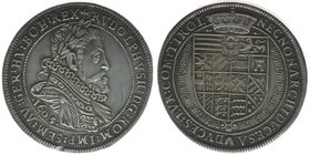 RDR Österreich/Habsburg - Hall
Kaiser Rudolph II. 1576-1612
Taler 1605
MT 139, 28,74 Gramm, ss