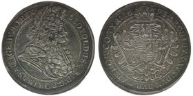 RDR Österreich Habsburg
Kaiser Leopold I.
Taler 1693 KB
Herinek 736, 28,12 Gramm, vz
