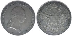 Kaisertum Österreich
Kaiser Franz I.
Taler 1819 A
28,09, ss/vz