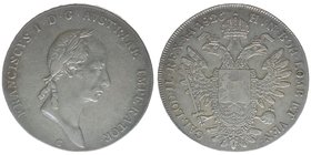KAISERTUM ÖSTERREICH Kaiser Franz I.

Taler 1826 C
28.06 Gramm, ss/vz
