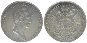 KAISERTUM ÖSTERREICH Kaiser Franz I.

Taler 1829 A
28.03 Gramm, ss/vz Kratzer