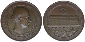 Kaisertum Österreich
Erzherzog Johann

Bronzemedaille zur 50-Jahrfeier des Joanneum, 1861 Erzherzog Johann nach rechts / ZUR JUBELFEIER DES AM XVI....