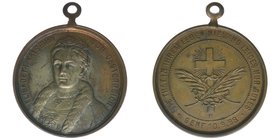 KAISERTUM ÖSTERREICH Kaiserin Elisabeth
Medaille 1898 auf ihre Ermordung in Genf 
8,01 Gramm, vz