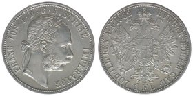 KAISERTUM ÖSTERREICH Kaiser Franz Joseph I.

1 Gulden 1882
12.36 Gramm, vz