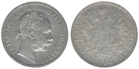 Kaisertum Österreich
Kaiser Franz Joseph I.
Gulden 1888
12,33 Gramm, ss/vz