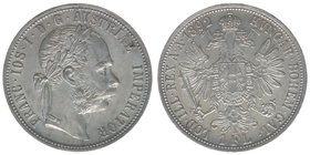 KAISERTUM ÖSTERREICH Kaiser Franz Joseph I.
1 Gulden 1892
12.43 Gramm, vz