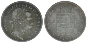 Österreich-Ungarn
Kaiser Franz Joseph I.
1 Forint 1878 KB
12,28 Gramm, -ss