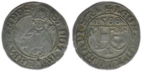 Erzbistum Salzburg
Leonhard von Keutschach 1495-1519
Batzen 1500
Zöttl 60, 3,18 Gramm, vz