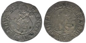 ERZBISTUM SALZBURG Leonhard von Keutschach 1495-1519

4 Kreuzer - Batzen 1513
Zöttl 66, Probszt 106, 2,86 Gramm, ss