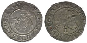 Erzbistum Salzburg Leonhard von Keutschach 1495-1519

4 Kreuzer - Batzen 1516
Zöttl 69, Probszt 111, 2,97 Gramm, ss/vz
