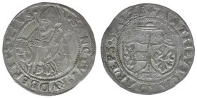 Erzbistum Salzburg Matthäus Lang von Wellenburg 1519-1540
Batzen 1522

Zöttl 264,Probszt 260
3,06 Gramm, ss++