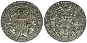 Erzbistum Salzburg
Wolf Dietrich von Raitenau 1587-1612
Turmtaler 1590/1974 NP
24,20 Gramm, stfr