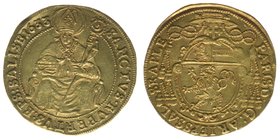 Erzbistum Salzburg
Paris Graf Lodron 1619-1653
Dukaten 1633
Zöttl 1348, Probszt 1111, 3,498 Gramm, -vz