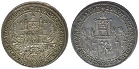 Erzbistum Salzburg
Paris Graf Lodron 1619-1653
1/2 Domweihtaler 1628 - geflügeltes Engelsköpfchen
Zöttl 1438, 14,35 Gramm, vz/stfr