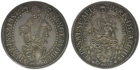 Erzbistum Salzburg
Paris Graf Lodron 1619-1653
Taler 1624
Zöttl 1475, 28,64 Gramm, vz