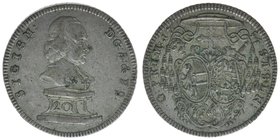 Erzbistum Salzburg
Sigismund III. Graf Schrattenbach 1753-1771
20 Kreuzer 1754, Typ Girlande
Zöttl 3031, 6,64 Gramm, ss