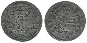 Erzbistum Salzburg Sigismund III. Graf Schrattenbach 1753-1771
Kreuzer 1755

Zöttl 3089, Probszt 2361, BR 4379
0,76 Gramm, vz