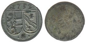 Erzbistum Salzburg Sigismund III. Graf Schrattenbach 1753-1771
Pfennig 1753

Zöttl 3101, Pr0bszt 2373, BR 4399
0,27 Gramm, vz/stfr
