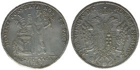 RDR Deutsche Gebiete Nürnberg
Kaiser Franz I. Stephan
Konventionstaler 1765
27,97 Gramm, ss