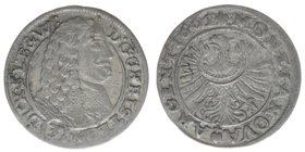 RDR Silvesia Liegnitz Brieg 
Christian (1664-1672)
3 Kreuzer 1665
1,47 Gramm, ss