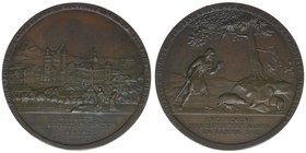Böhmen
Medaille 1806 
Entdeckung des Töplitzer Bades

Bronze
21.64g
vz